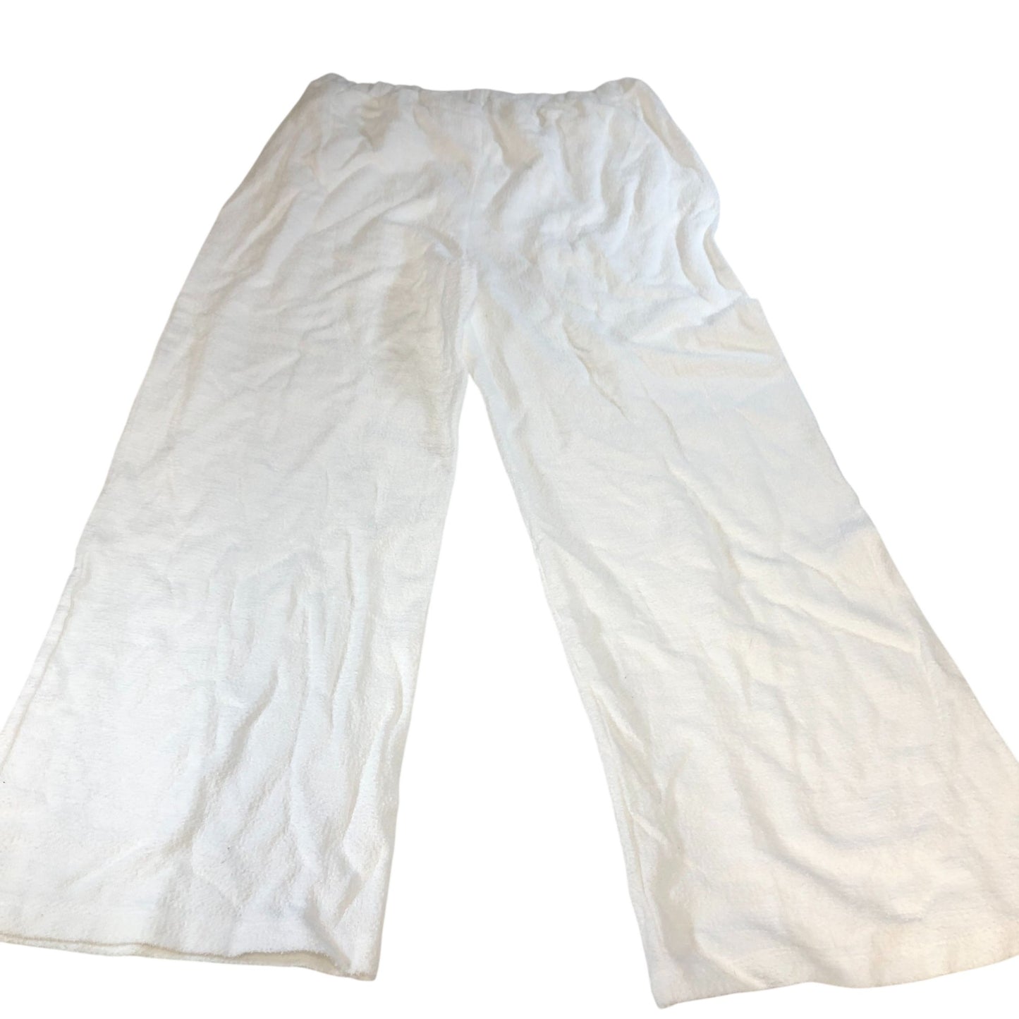 River Island Studios Lounge Trousers Women's White Cotton Blend Casual Large