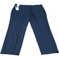 River Island Men's Trousers Navy Blue Stretch Material