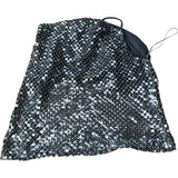 River Island Sequin Tank Top UK Size 12 Women's Sparkly Party Sleeveless Top