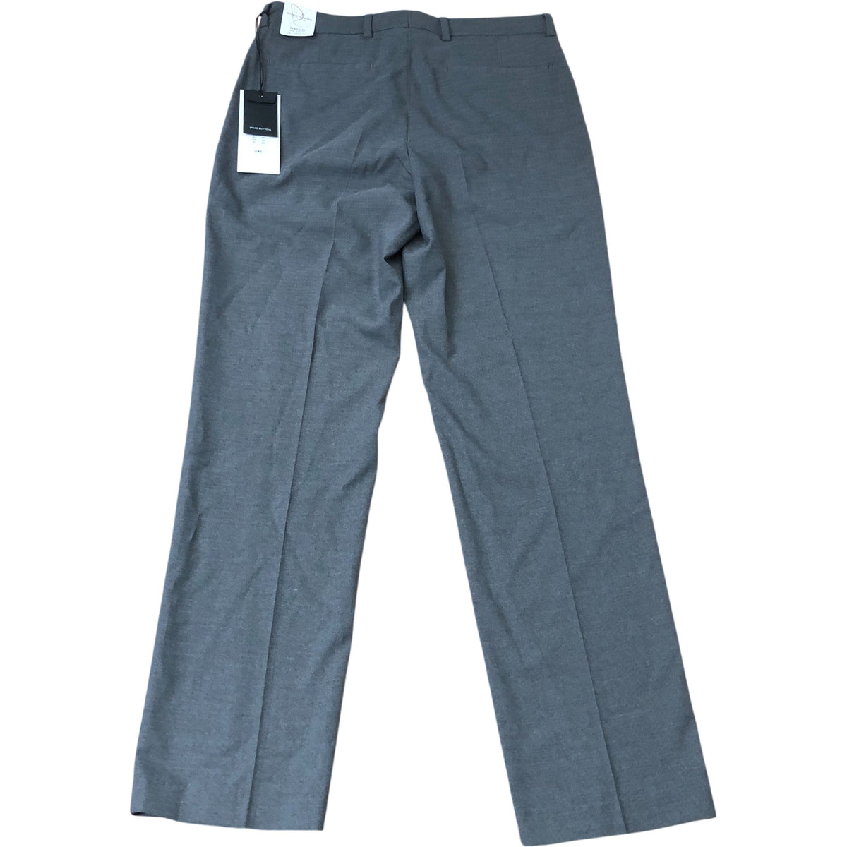 River Island Tailored Fit Trousers W28 L32 Men's Grey Formal Style