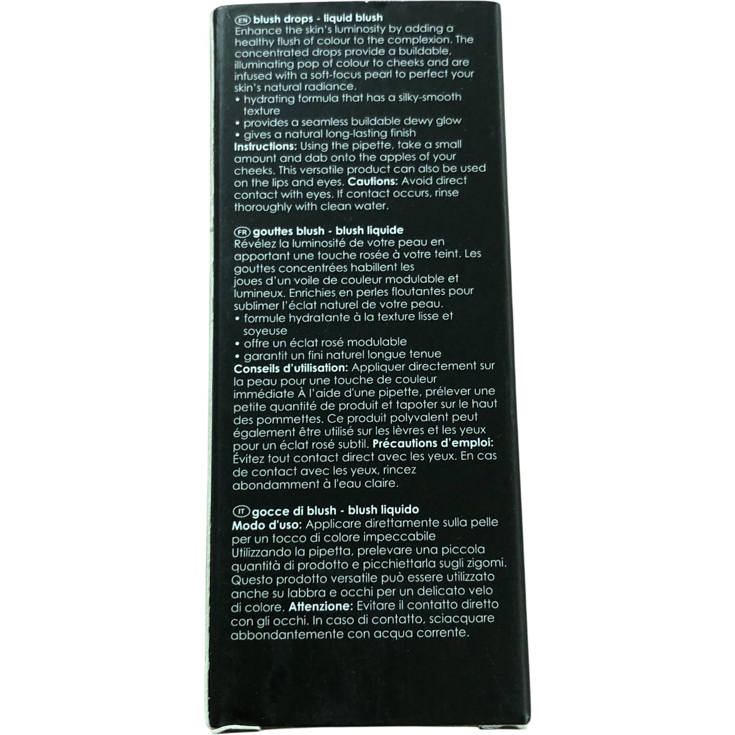 Rodial Blush Drops Apricot Sorbet Liquid Blush 15ml Hydrating Dewy Glow