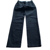 UK Size 6 Regular Fit Black Trousers Slim Fit Cotton Blend