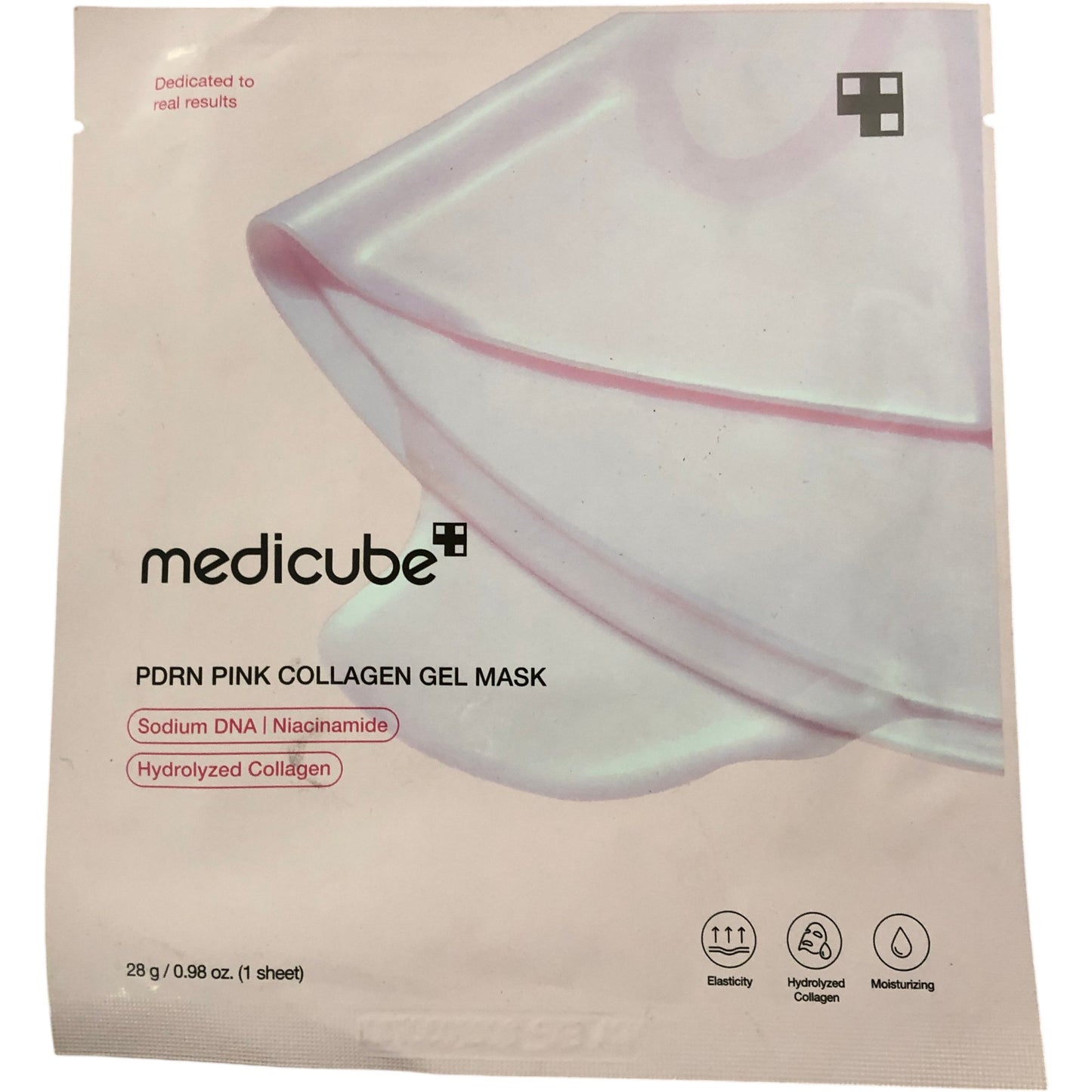 Medicube PDRN Pink Collagen Gel Mask 28g Hydrating Firming Skin Care