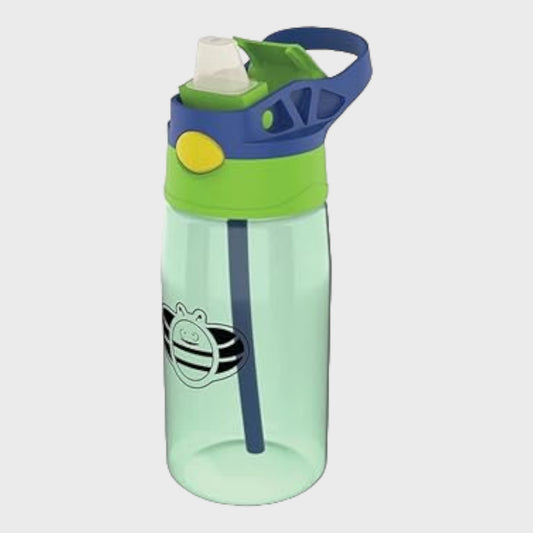 Kids Bee Bright Water Bottle With Straw