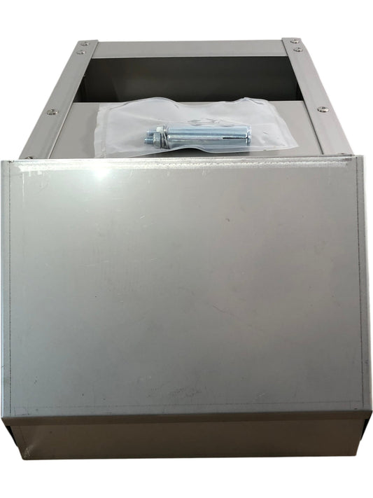 Heavy Duty Metal Storage Drawer Unit Modern Organiser Container Silver New