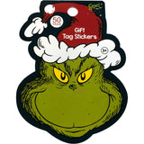 Grinch Gift Tag Christmas Stickers 50 Tags