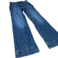 River Island Jeans Women's Wide Leg Denim Blue Classic Style Blue Wash UK8
