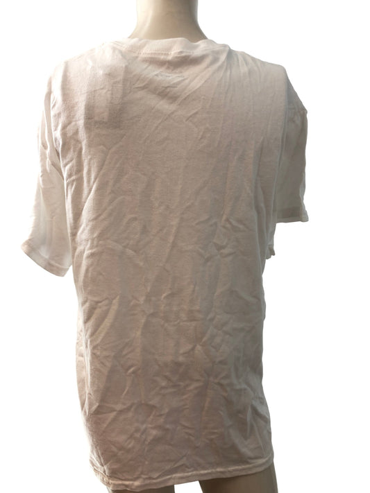 River Island Marseille France Graphic Print T-Shirt UK M Women's Cotton Top
