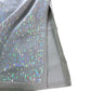 River Island Sequin Midi Skirt Women's Stretch Beige Size 8