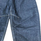 River Island Denim Barrel Leg Jeans Dark Blue