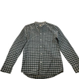 Jack Wills Casual Shirt Green White Check Pattern Long Sleeve XS