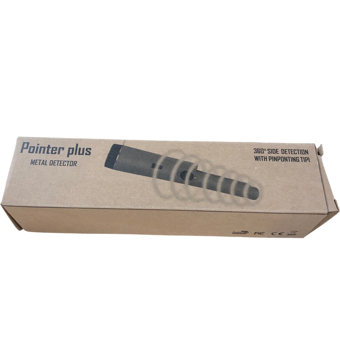 Pointer Plus Metal Detector 360 Degree Side Detection Pinpointing Tip