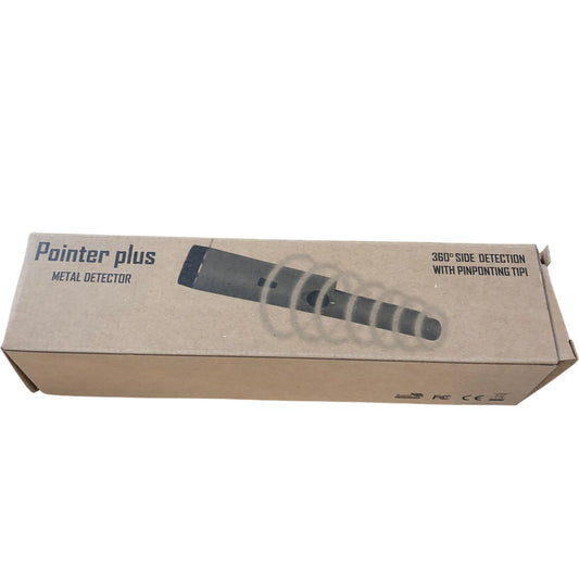 Pointer Plus Metal Detector 360 Degree Side Detection Pinpointing Tip