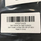 Two Car Seat Protector Covers Waterproof Auto Seat Cover Durable Black