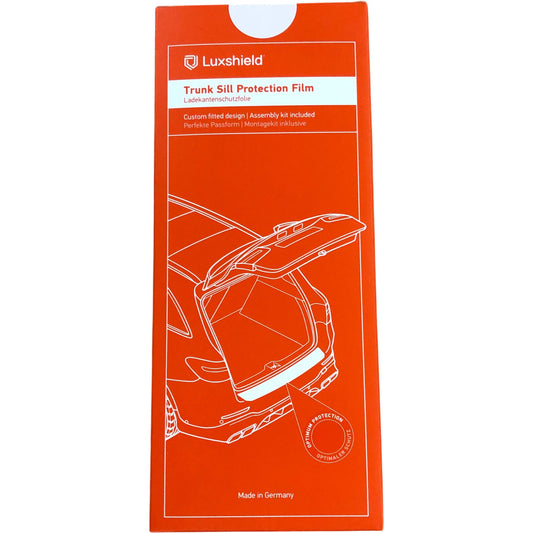 Luxshield Trunk Sill Protection Film Custom Fit Audi Q4 E-Tron F4 Protection Kit