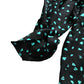 Dancing Leopard 16 Women's Long Sleeve Dress Black Green Printed