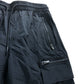 River Island Skinny Fit Trousers Men's Casual Black Small Short