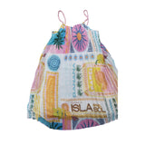 River Island Girls 11 Years Multi Colour Printed Sundress Holiday Dress