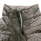 Quilted Coat UK20 Women's Taupe Long Sleeve Hooded