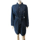 Calvin Klein Jeans Denim Shirt Dress M - UK 10 Women's Casual Long Sleeve Blue