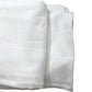 Superking Organic Cotton Blanket 280x260cm White Soft Textured Throw