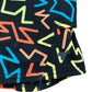Terramar Kids Ecolator Balaclava One Size Zigzag Pattern Black Multi Color
