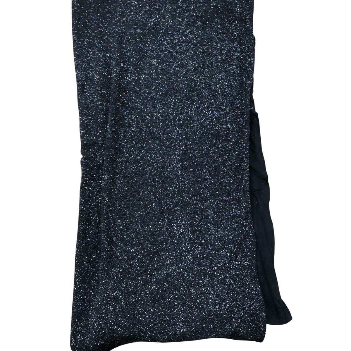 Glitter Maxi Dress UK8 Women's Sleeveless Sparkly Black Evening