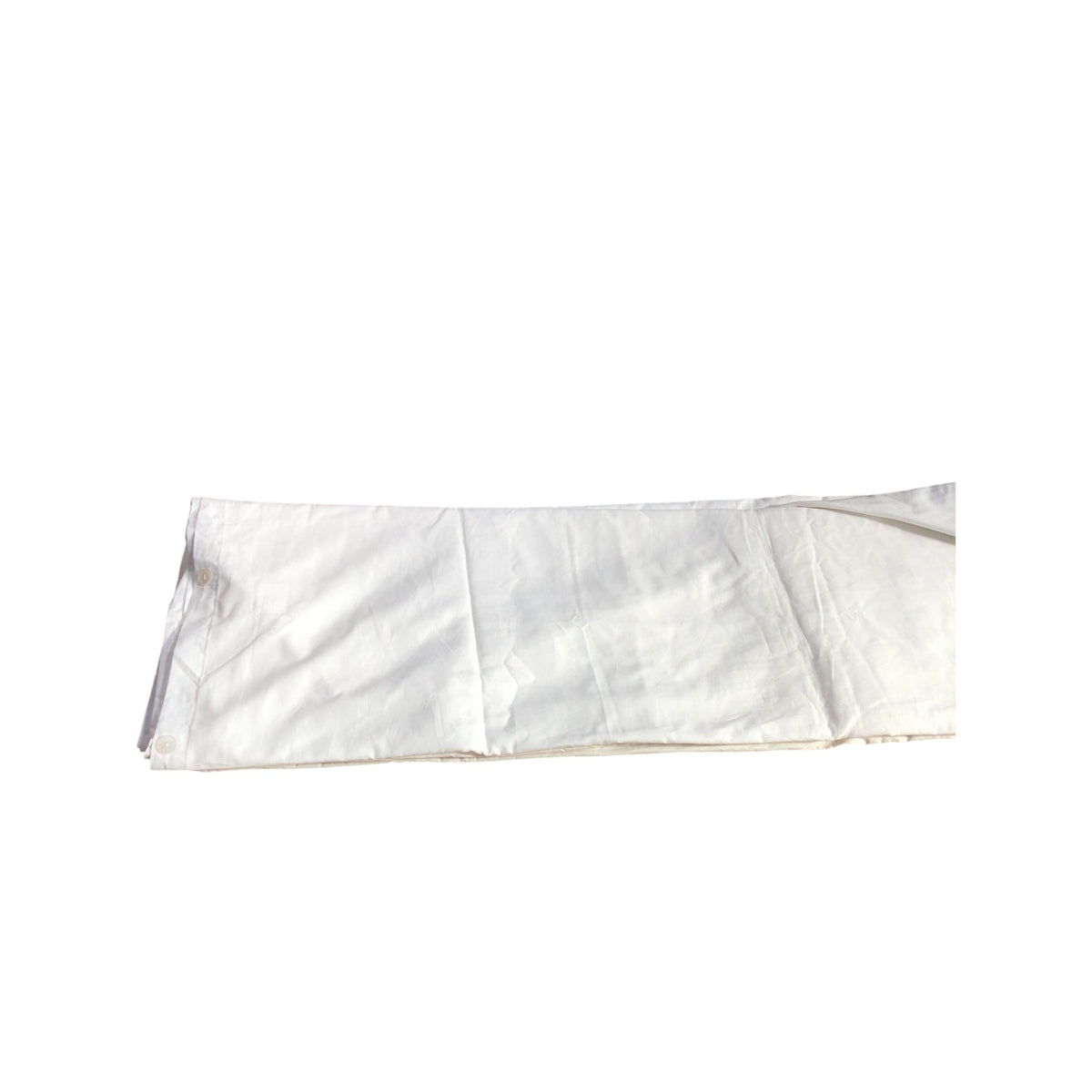 Superking Duvet Cover 260x220cm 100 Percent Cotton White Lined Bedding UK