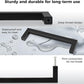 PinLin Matte Black Cabinet Handles Set Modern Design 30 Pack