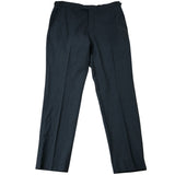 Promise Plain Weave Mixer Grey Trousers 36" Regular Fit Wool Blend