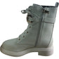 River Island Cream Lace Up Chunky Ankle Boots UK7