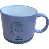 Purple Ceramic Mug Cartoon Coffee Cup