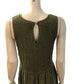 RIVER ISLAND Green Maxi Dress UK16 Women's Smocked Sleeveless Lightweight