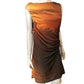 River Island Brown Zibar Dress Size UK14-16 Women’s Sleeveless Casual Evening