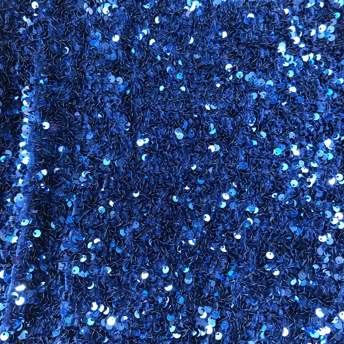 Sequin Dress UK14 Women's Long Sleeve Party Dress Navy Blue