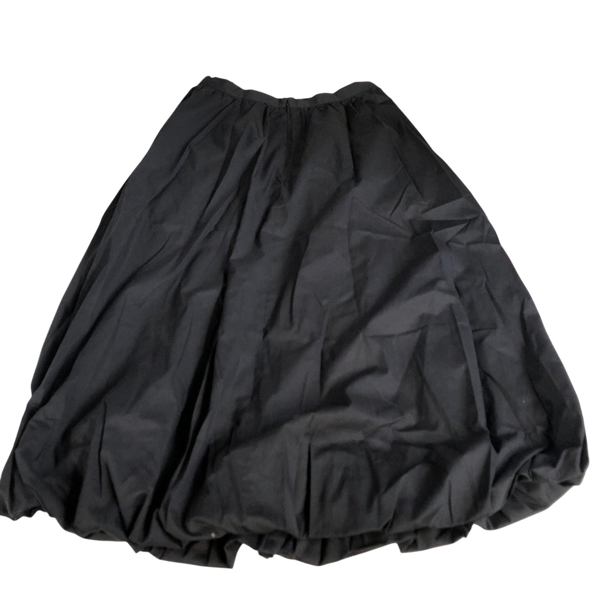 River Island Women's Black Flared Pleated Style Soft Polyester Cotton Blend