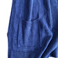 Cardigan UK Size 12 Women's Purple Pocket Knit Cotton Blend