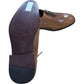 River Island Leather Brogue Shoes Mens Tan Oxfords Classic Style