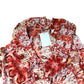Branded Floral Print Blouse  Women's Lightweight Polyester Long Sleeve UK8