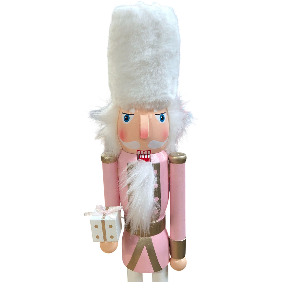 Pink Decorative Nutcracker Soldier 15"