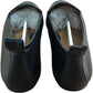Flattered Casjsa Black Leather Women’s Flats Stylish Pointed Toe Slip On UK4