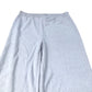 Wide Leg Lounge Trousers Women's Grey Soft Polyester Cotton