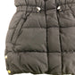 River Island Girls Black Padded Vest 7-8 Years Zip Closure With Pockets