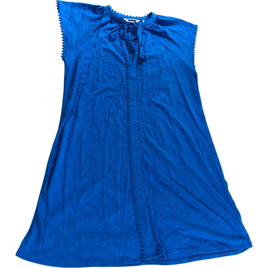 Branded Blue Pom Pom Dress - Size 12R