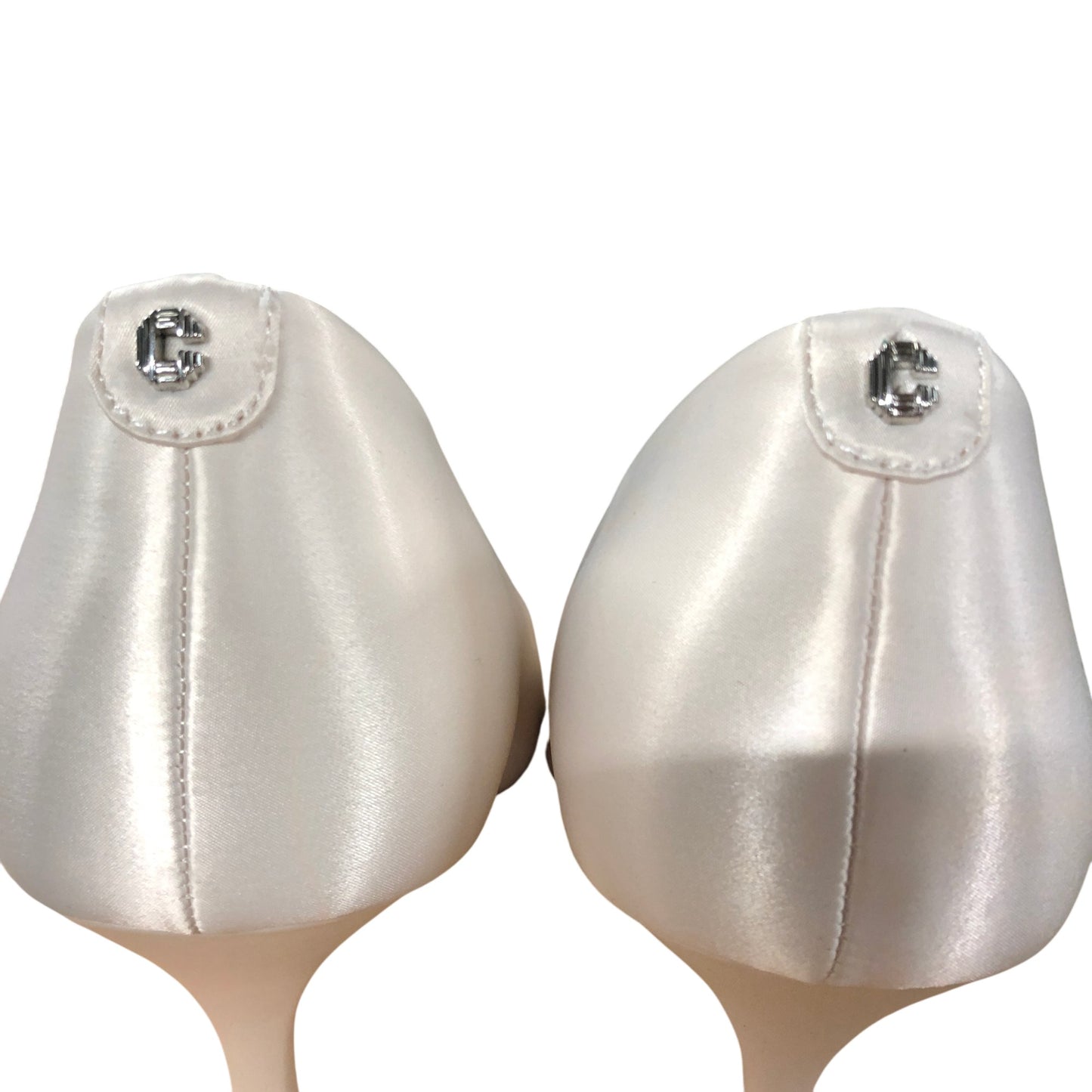 Carvela Corletta Court Heels UK 6.5 Women's Satin White Chic Elegant Design