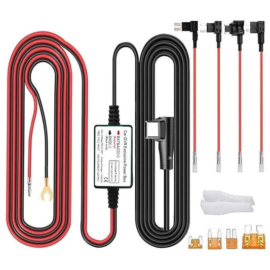 Gebildet Car DVR Exclusive Power Box 12V Power Supply Kit For Dash Cam