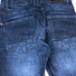 DUCK AND COVER Slim Fit Jeans Size 30S Men's Dark Blue Stretch Denim