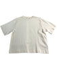 Branded T-Shirt Size M Women's Short Sleeve Casual Cotton Yellow Top