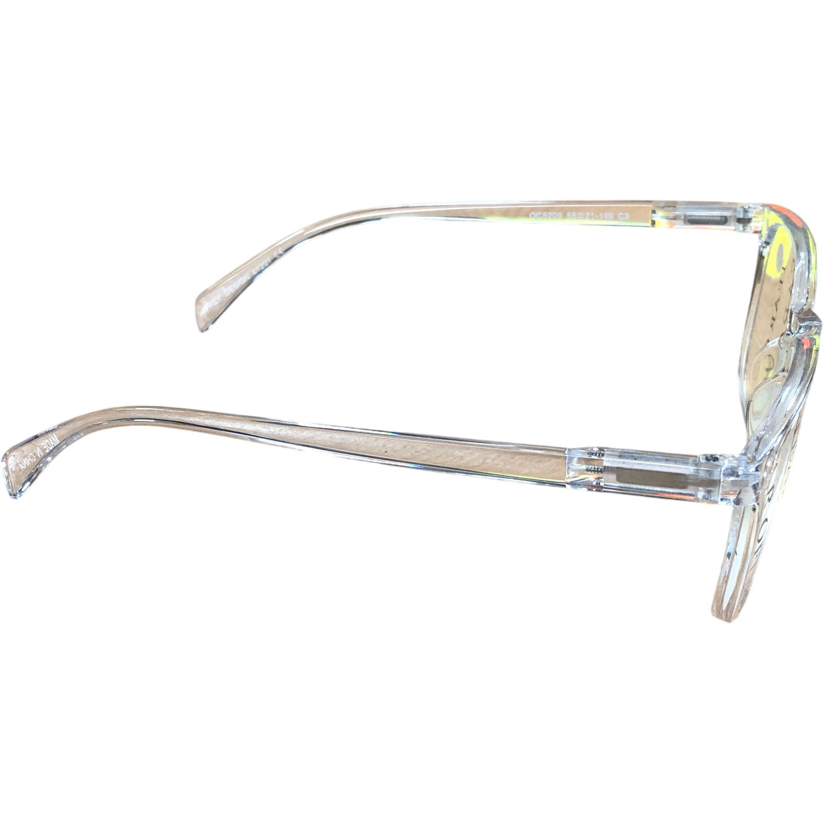 Occi Chiari Clear Rectangle Glasses +2.75 Optical Frames Unisex