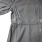 Denim Jacquard Monty Dress Women's Blue Puff Sleeve Size 6